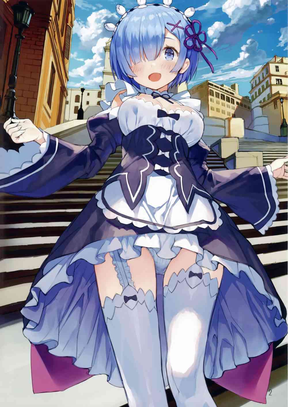 蕾姆酱涂鸦本1话图