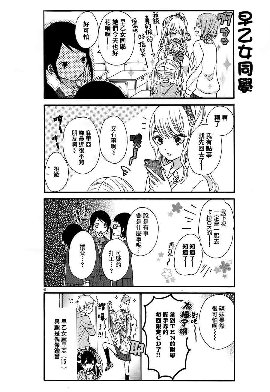 辣妹和阿宅无法互相理解1话图