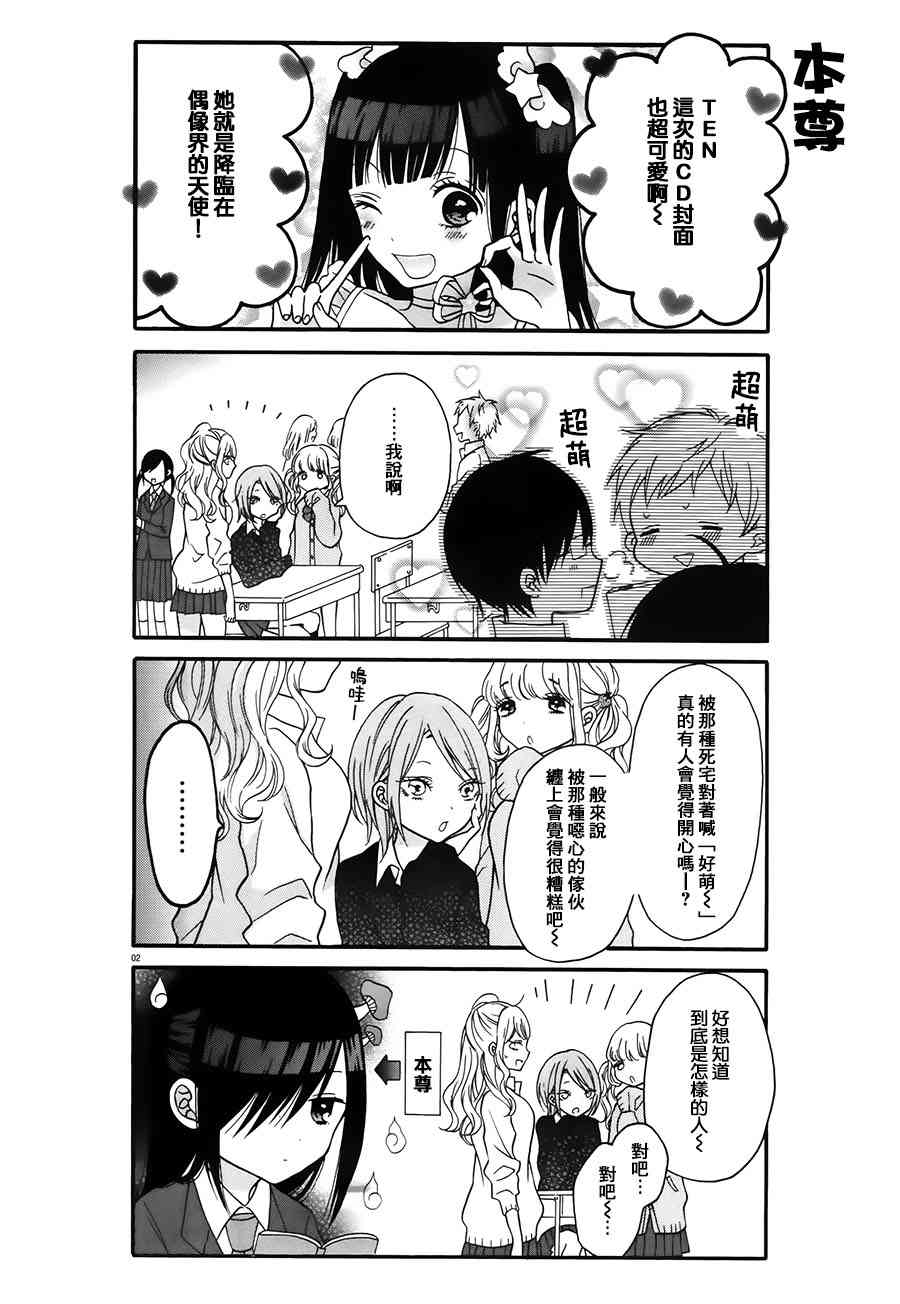 辣妹和阿宅无法互相理解2话图