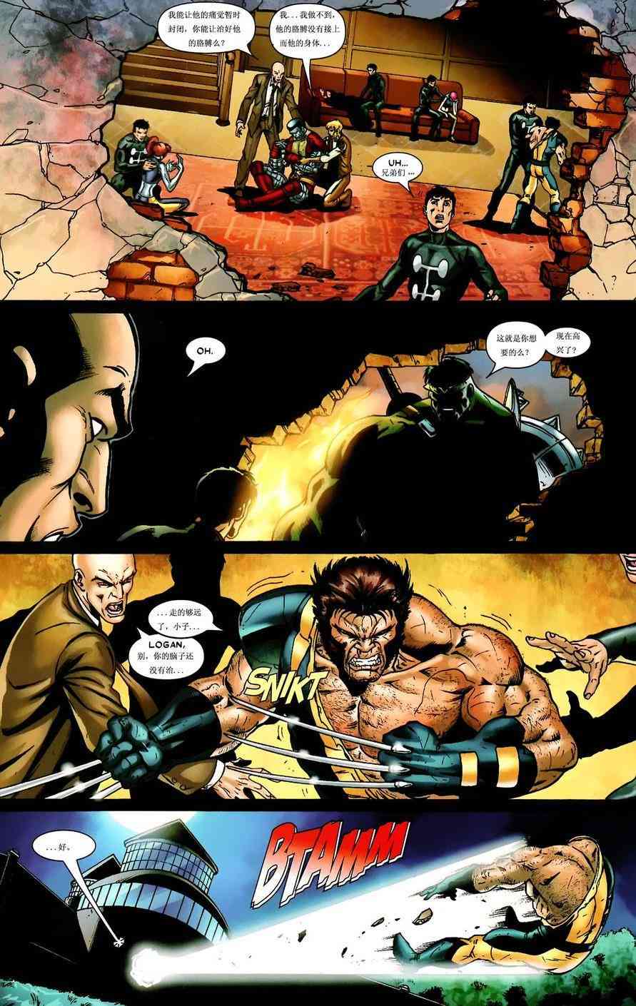 绿巨人世界大战：X战警 3卷 第11页