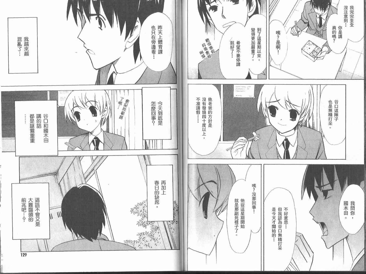 凉宫春日的忧郁 7卷 第70页