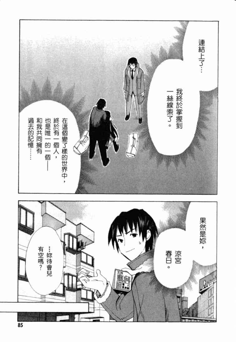 凉宫春日的忧郁 8卷 第81页