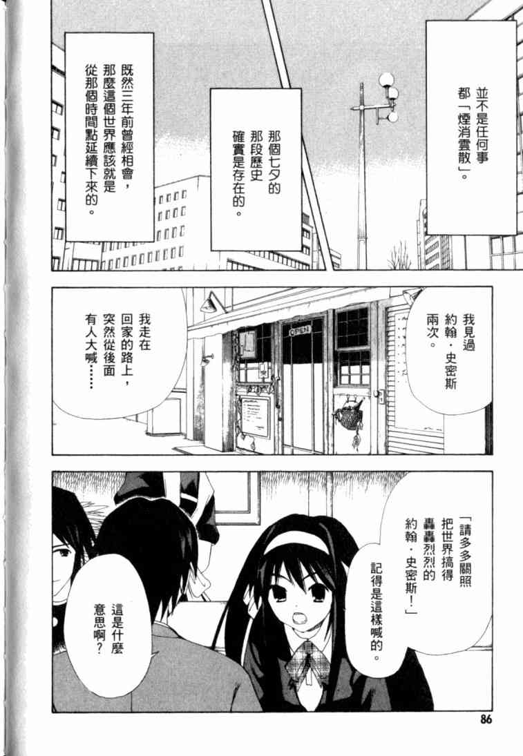 凉宫春日的忧郁 8卷 第82页