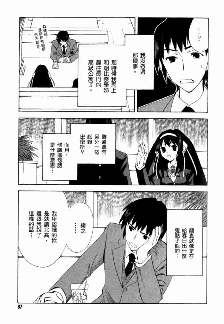 凉宫春日的忧郁 8卷 第83页