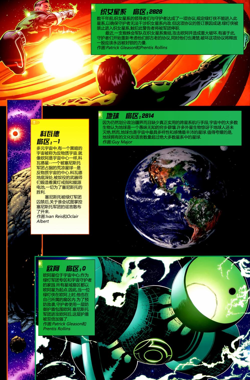 绿灯侠塞尼斯托军团1话图