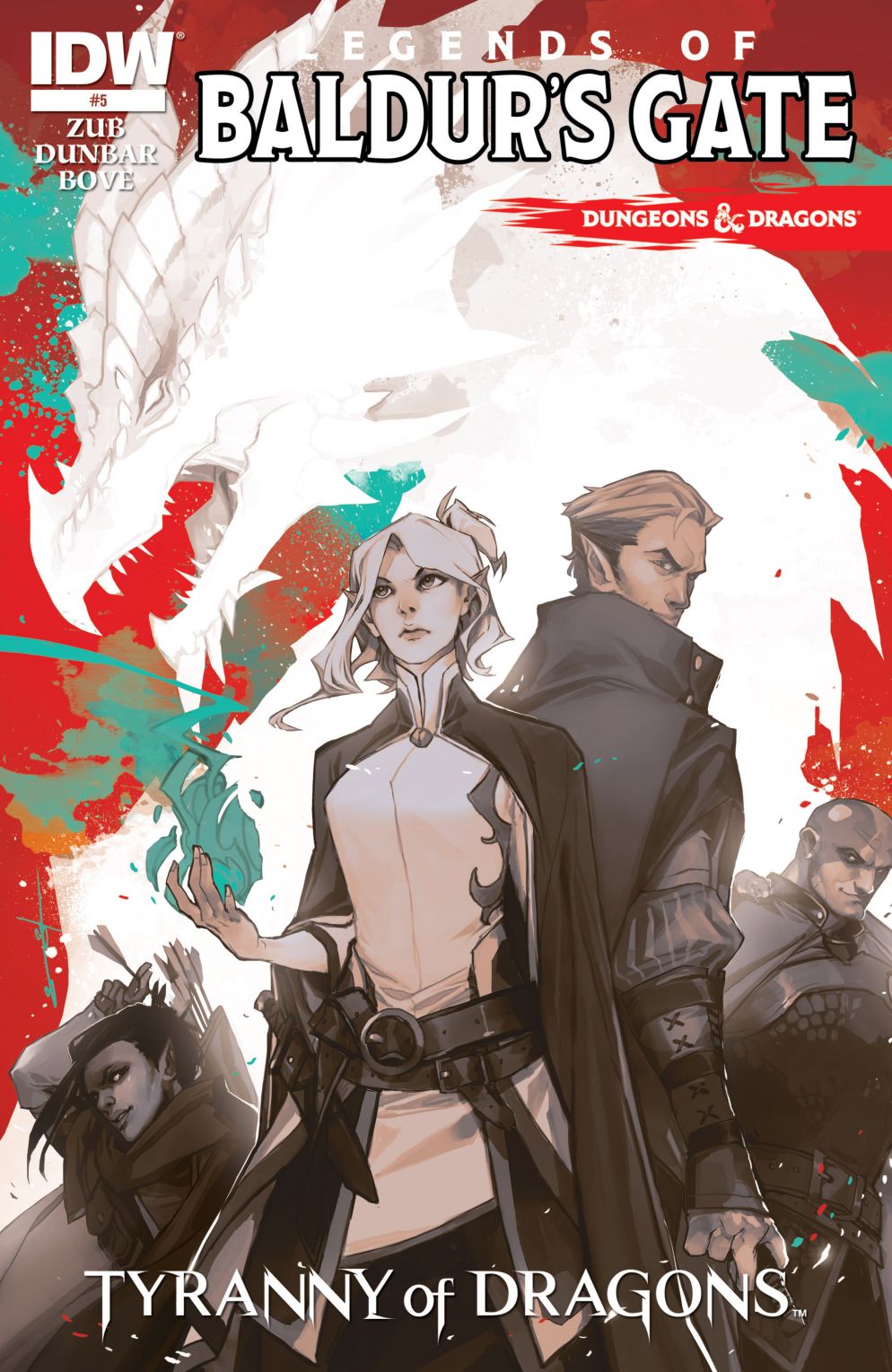 龙与地下城-博德之门5卷图