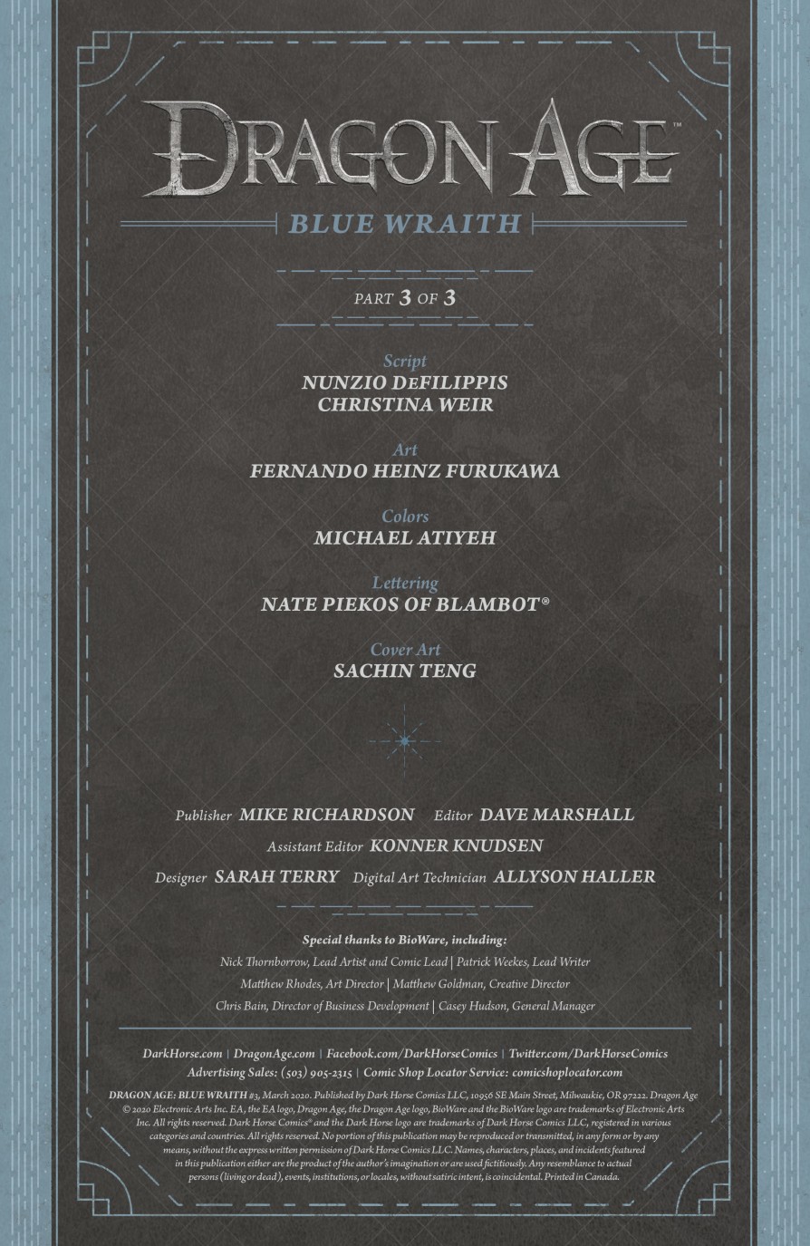 龙之纪元：自由武士 3卷 第1页