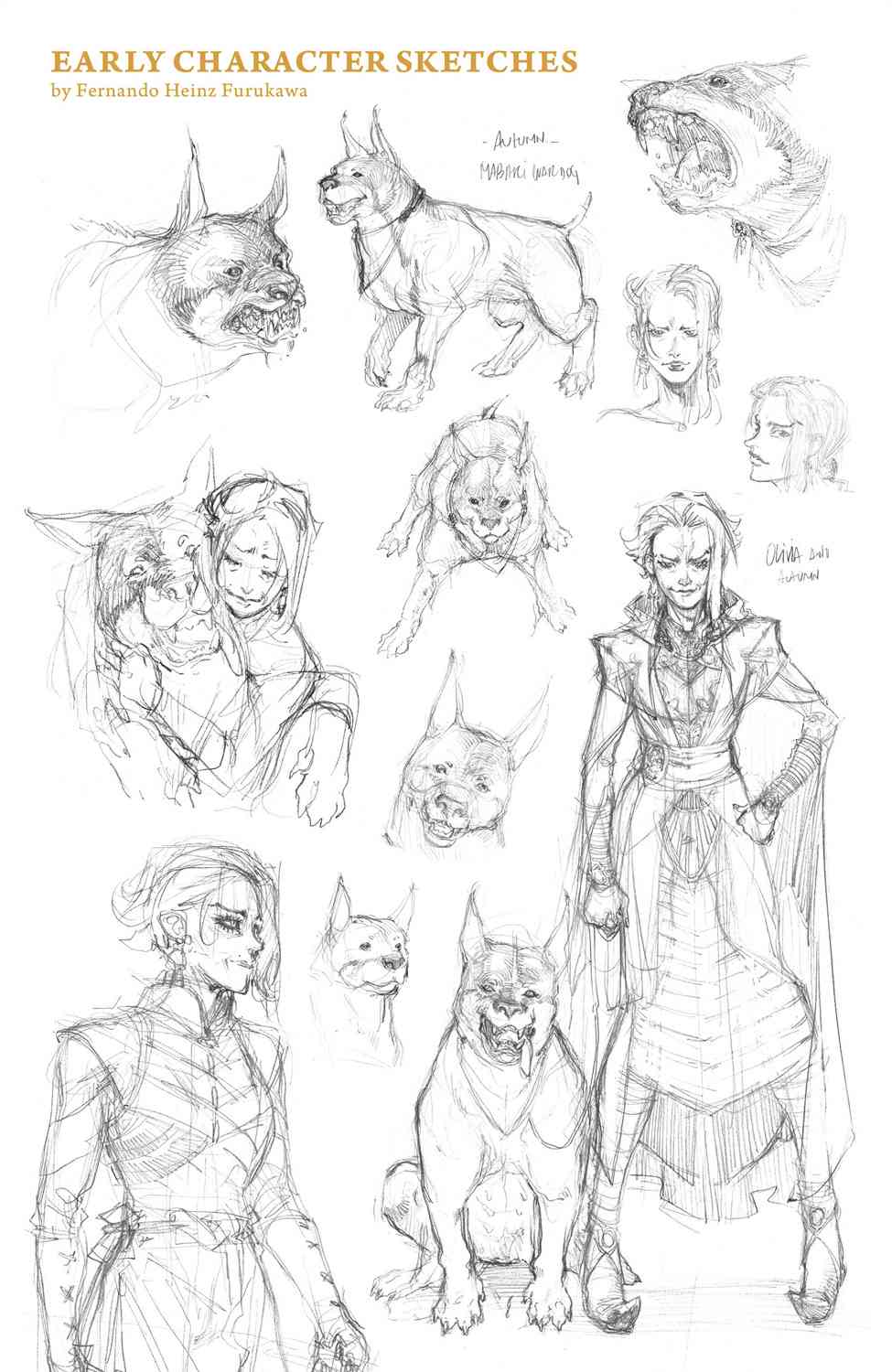 龙之纪元 法师克星 人设草图 第0页