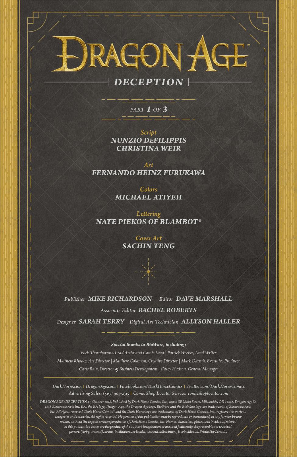 龙之纪元：欺瞒大师 1话 第1页