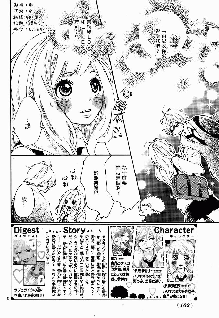 恋爱的小刺猬第2话图