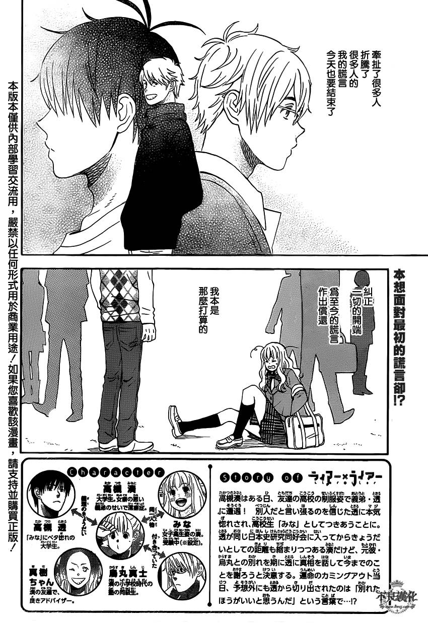 liar×liar 第44话 第1页