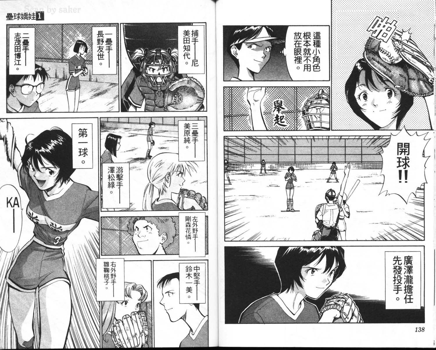 垒球娇娃 第1卷 第71页