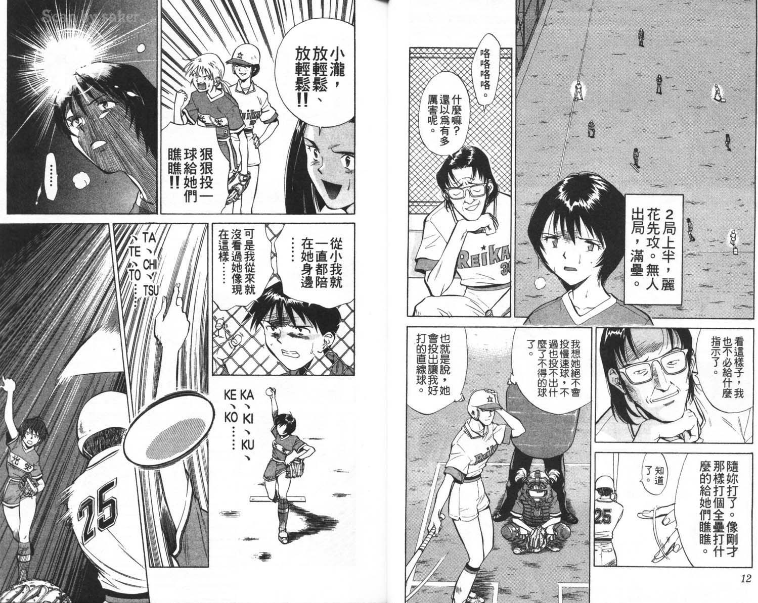 垒球娇娃 第2卷 第8页