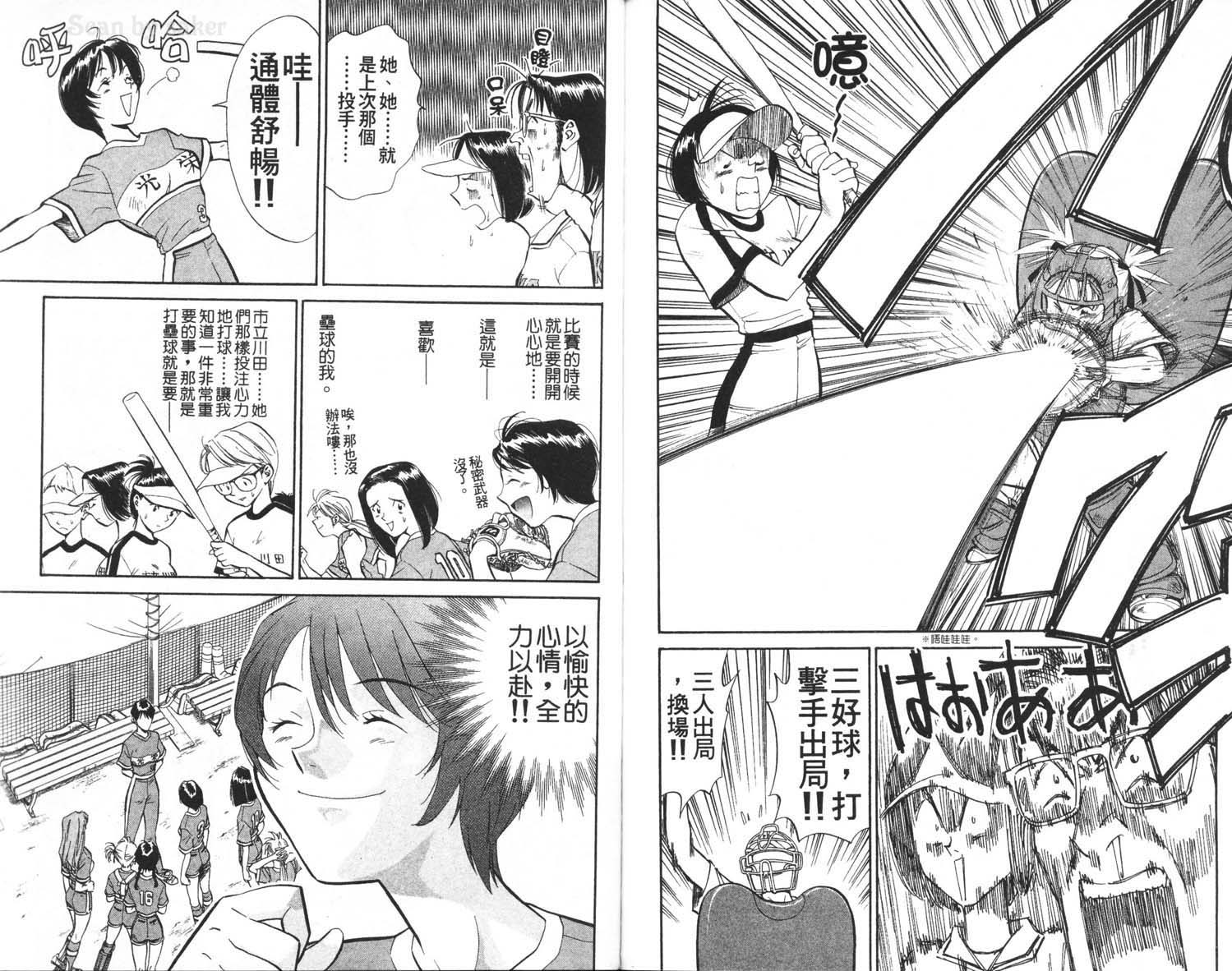垒球娇娃 第2卷 第84页