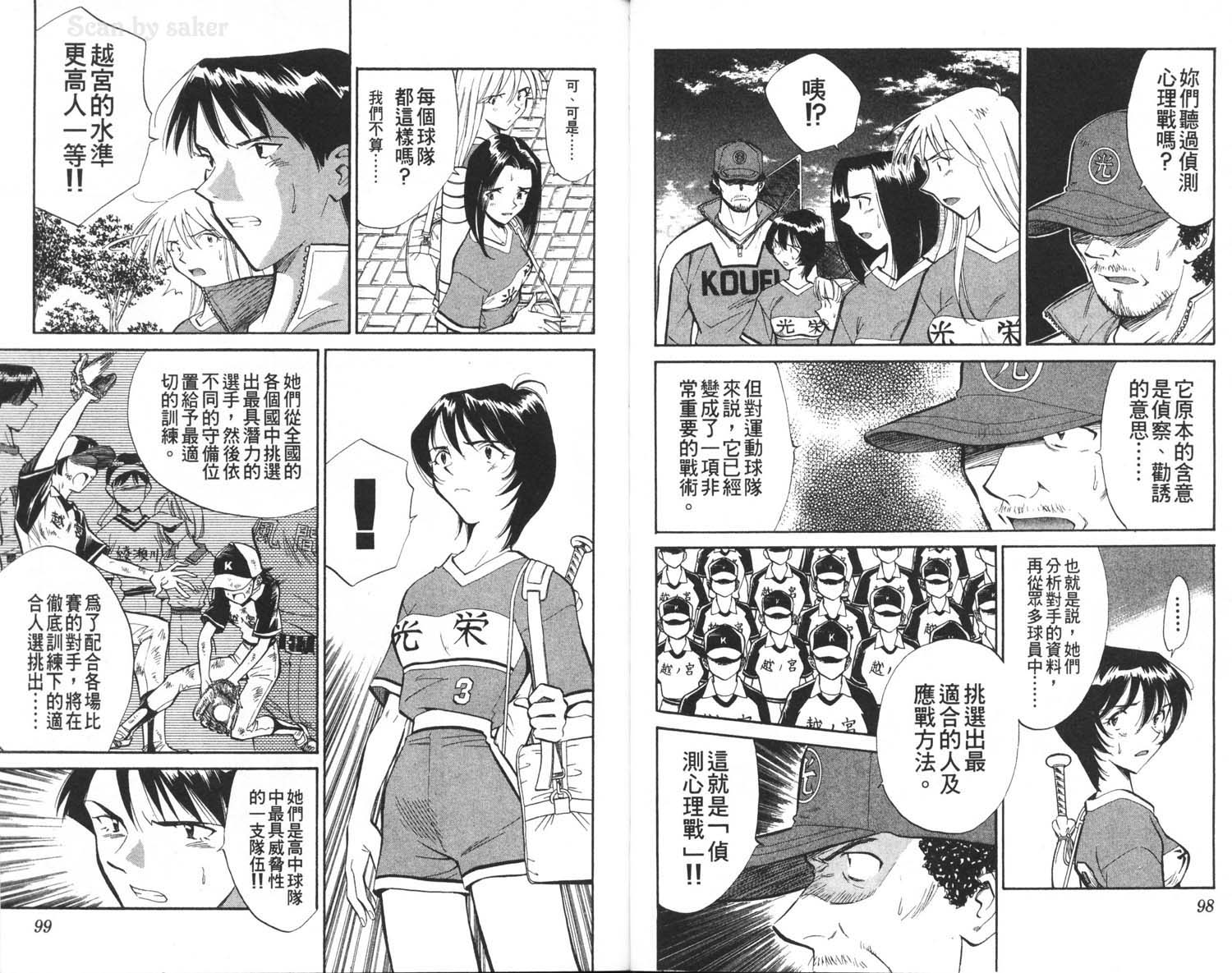 垒球娇娃 第3卷 第51页