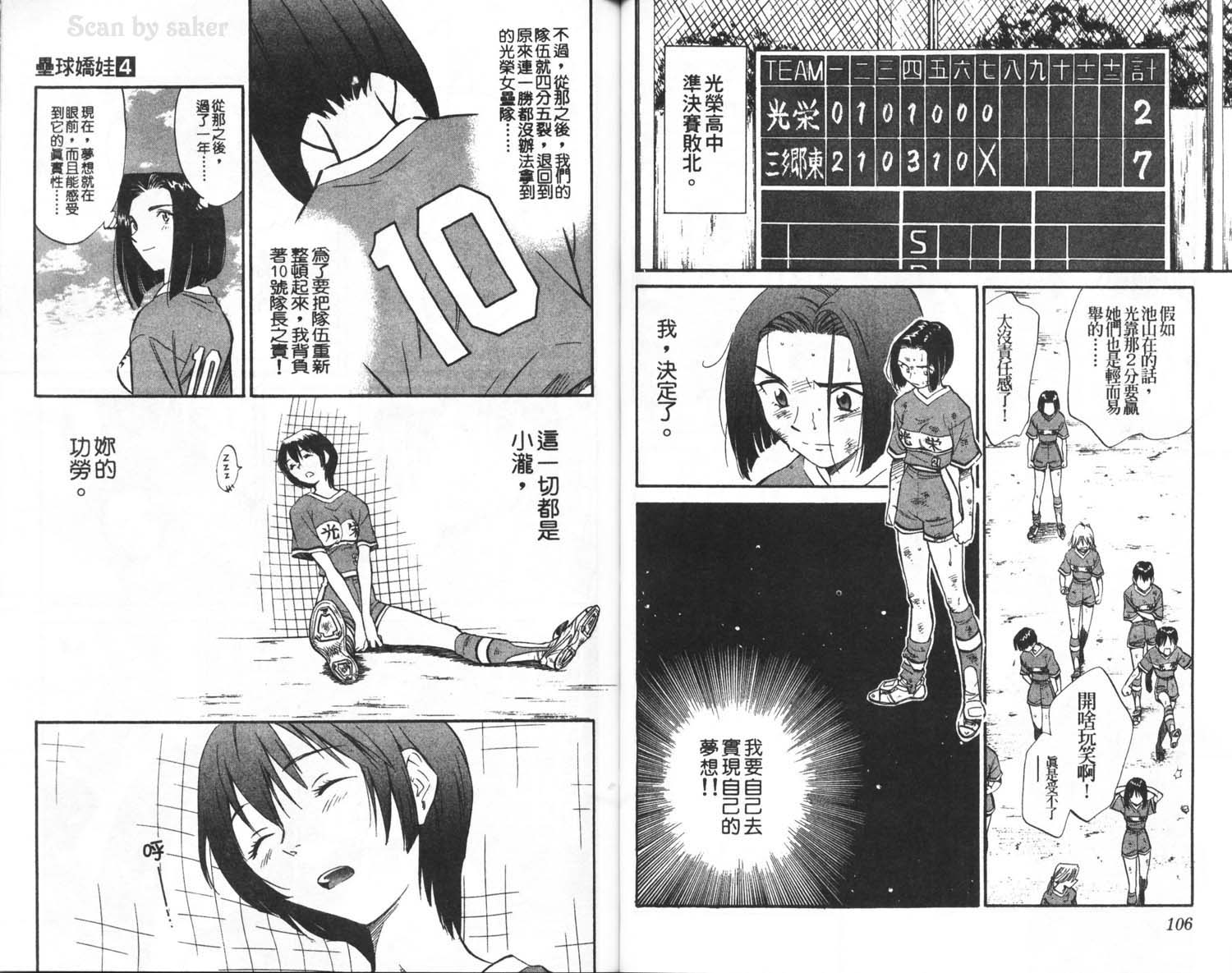 垒球娇娃 第4卷 第55页