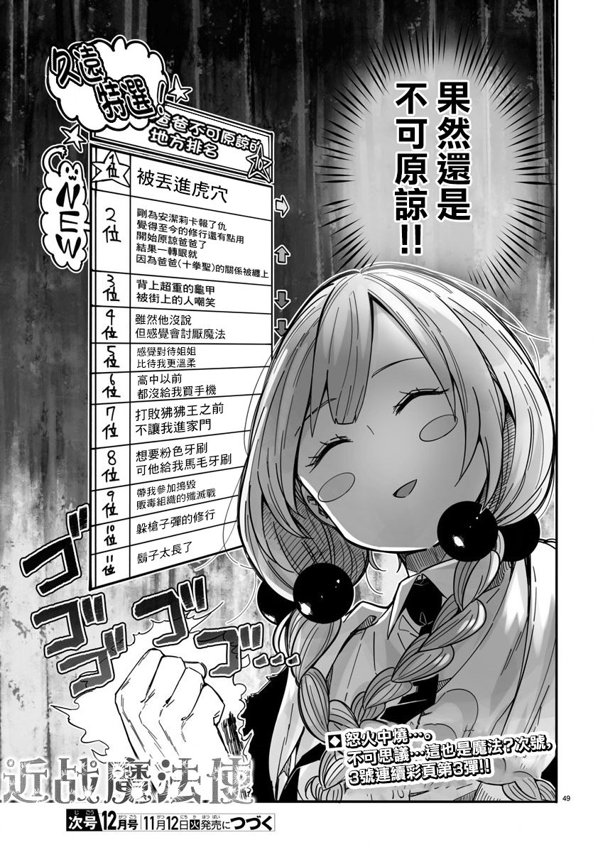 魔法少女崩帝拳2话图
