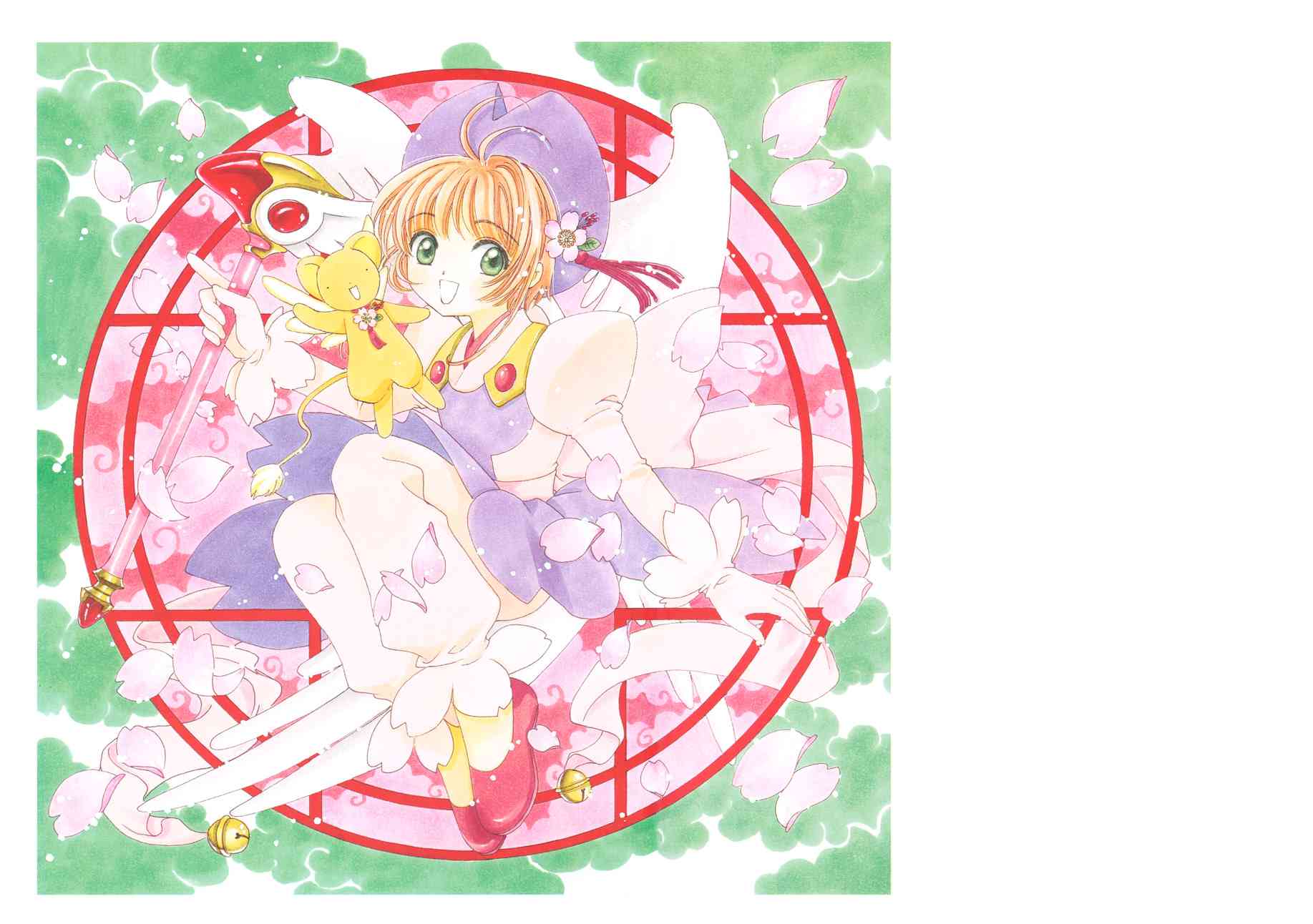 魔卡少女樱原画集纪念册图