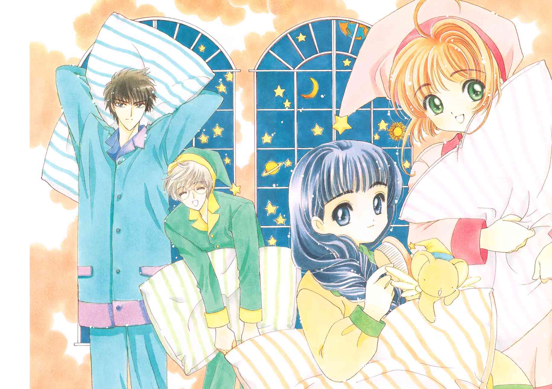 魔卡少女樱原画集纪念册图