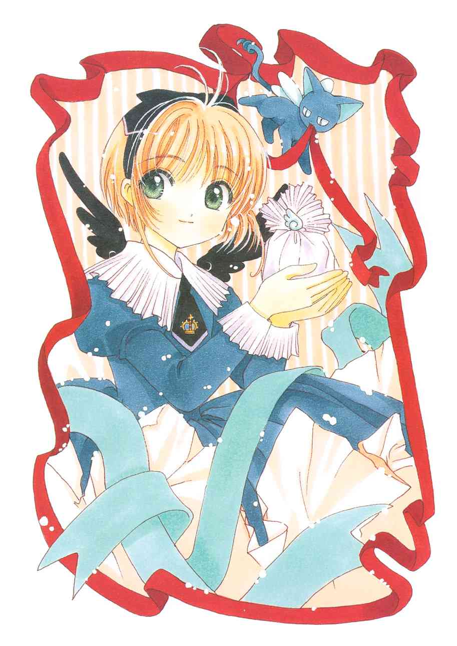 魔卡少女樱原画集纪念册图