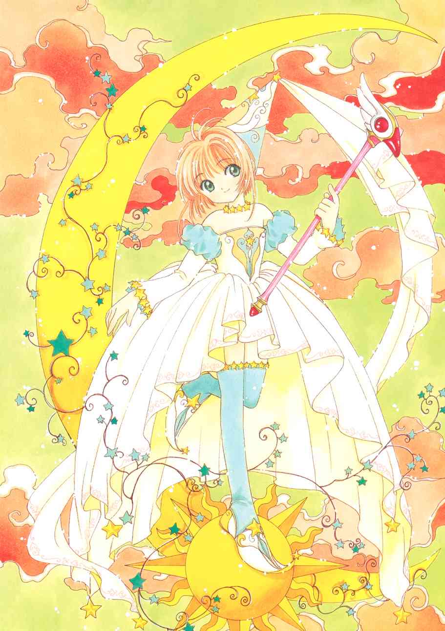 魔卡少女樱原画集纪念册图