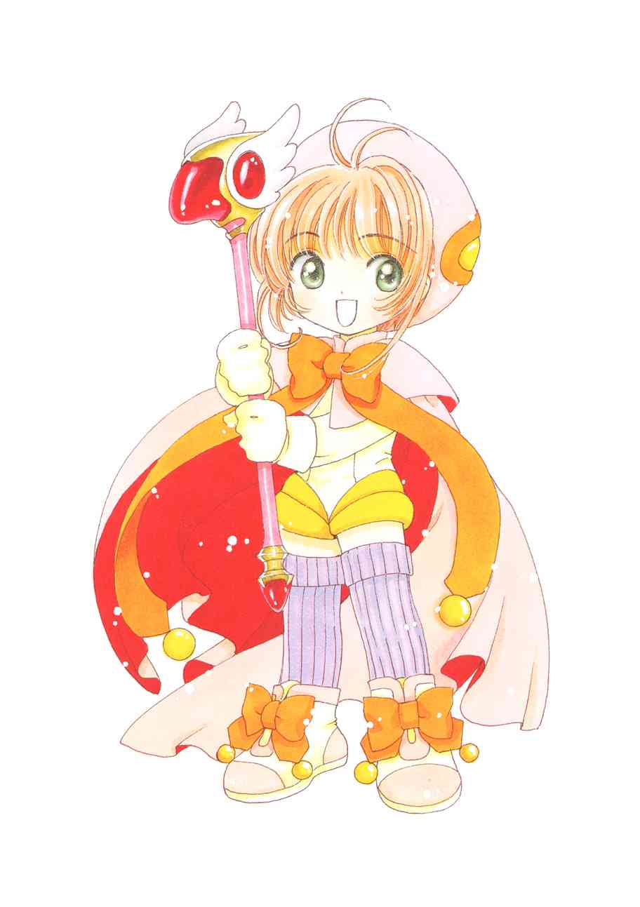 魔卡少女樱原画集纪念册图