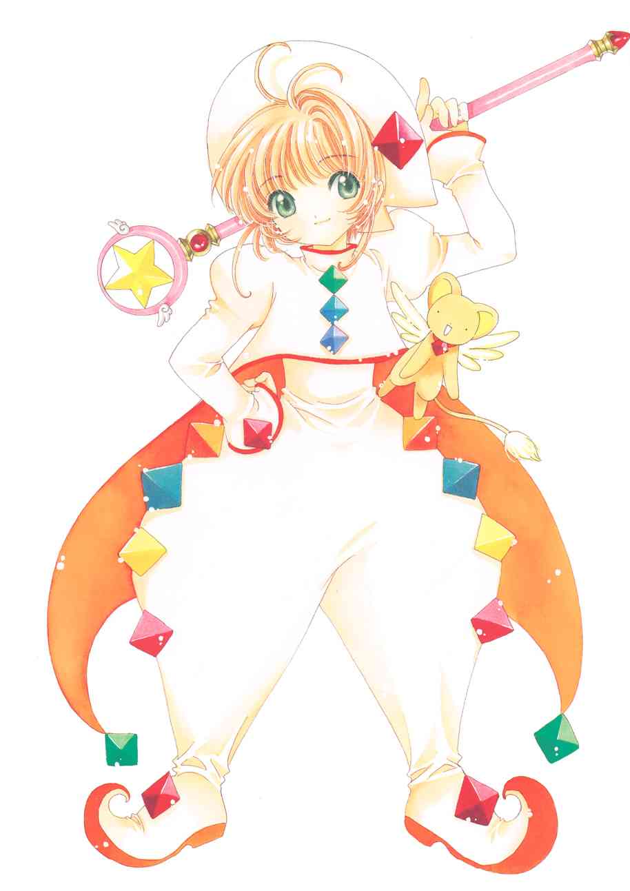 魔卡少女樱原画集纪念册图