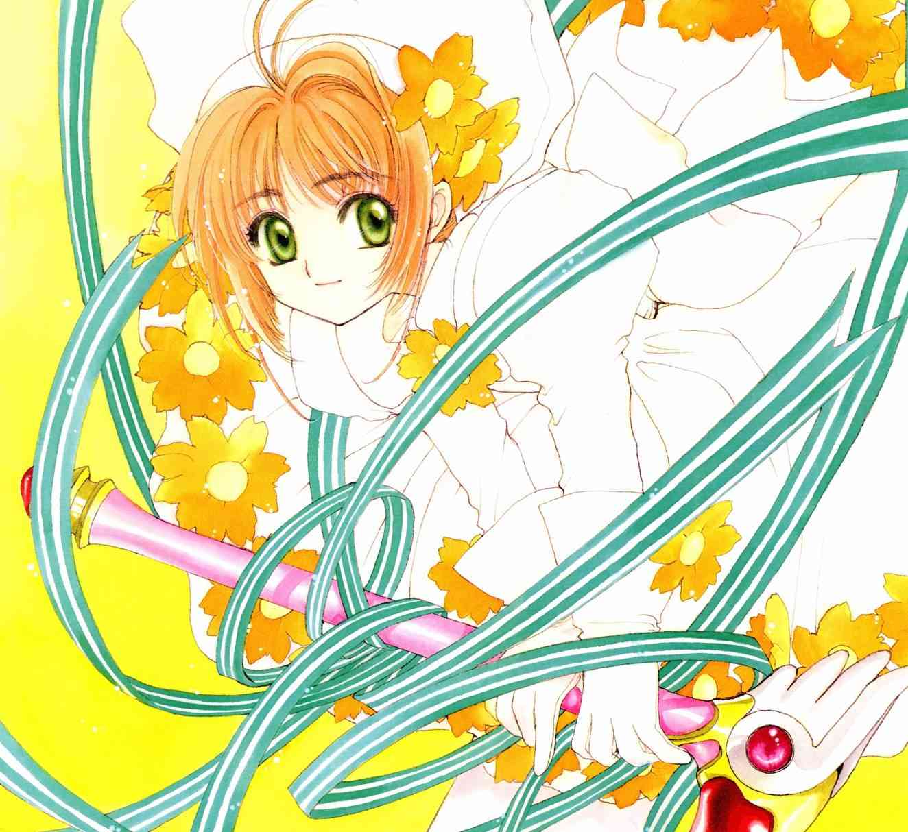 魔卡少女樱原画集 原画集01旧 第8页