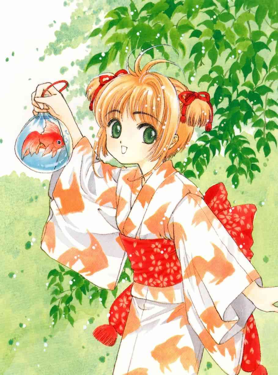 魔卡少女樱原画集 原画集01旧 第15页