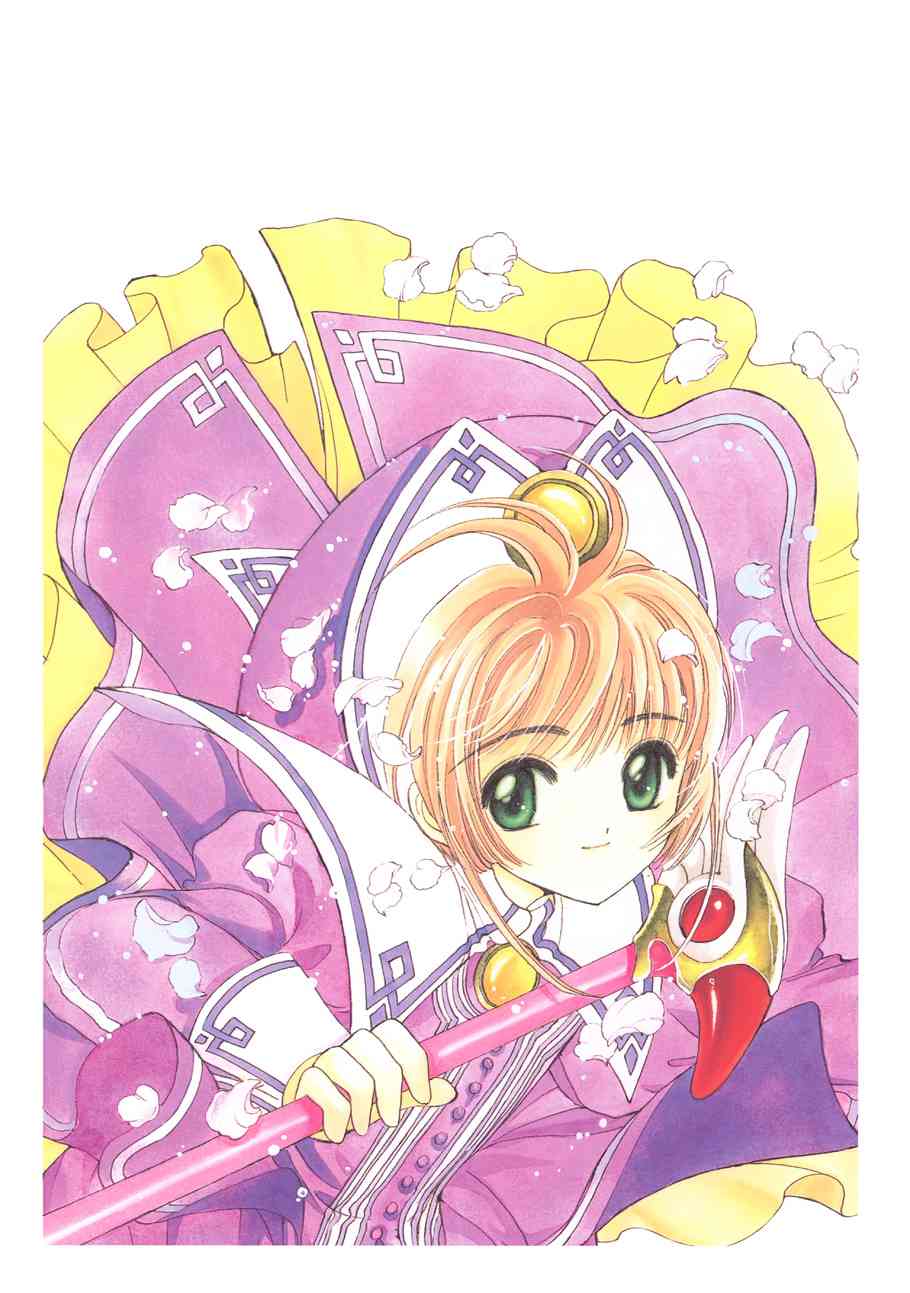 魔卡少女樱原画集原画集03旧图