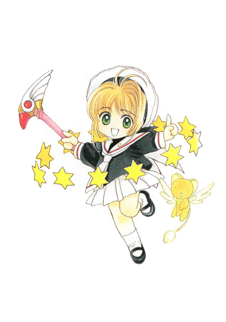 魔卡少女樱原画集原画集03旧图