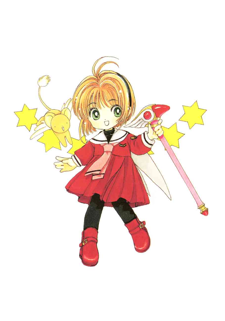 魔卡少女樱原画集原画集03旧图