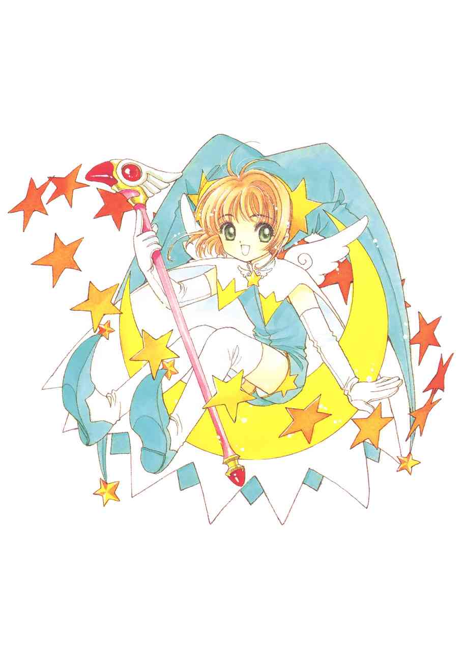 魔卡少女樱原画集原画集03旧图