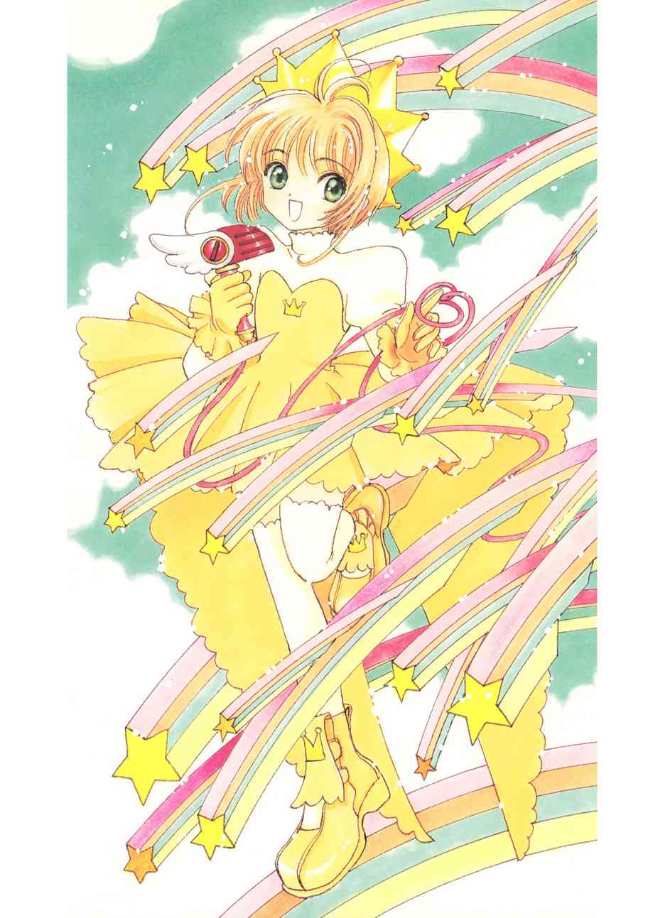 魔卡少女樱原画集原画集03旧图