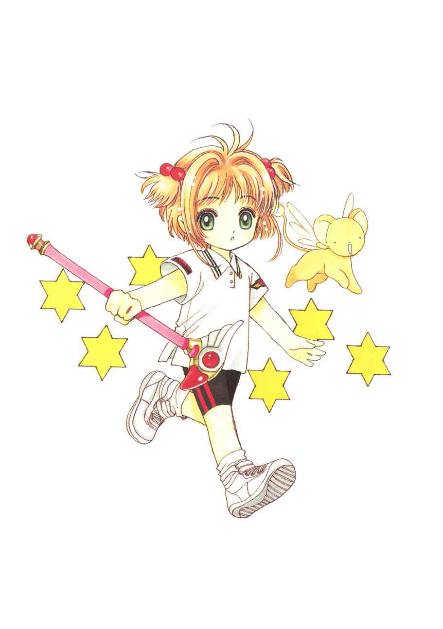 魔卡少女樱原画集原画集03旧图