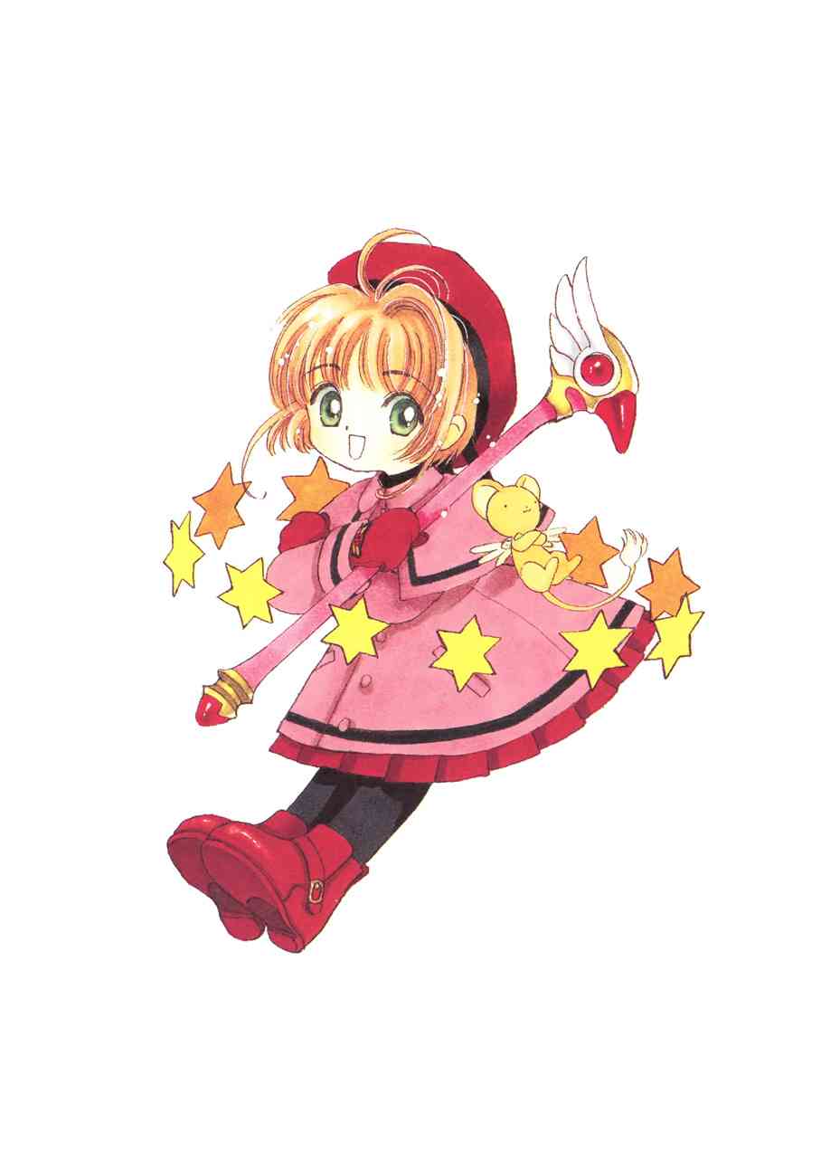 魔卡少女樱原画集原画集03旧图