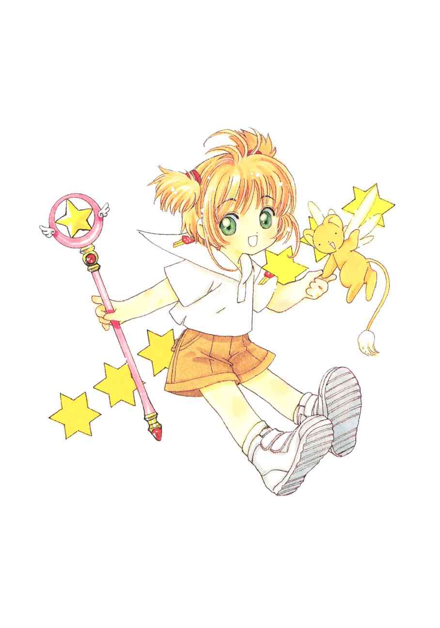 魔卡少女樱原画集原画集03旧图