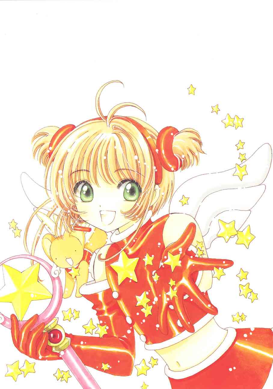 魔卡少女樱原画集原画集03旧图