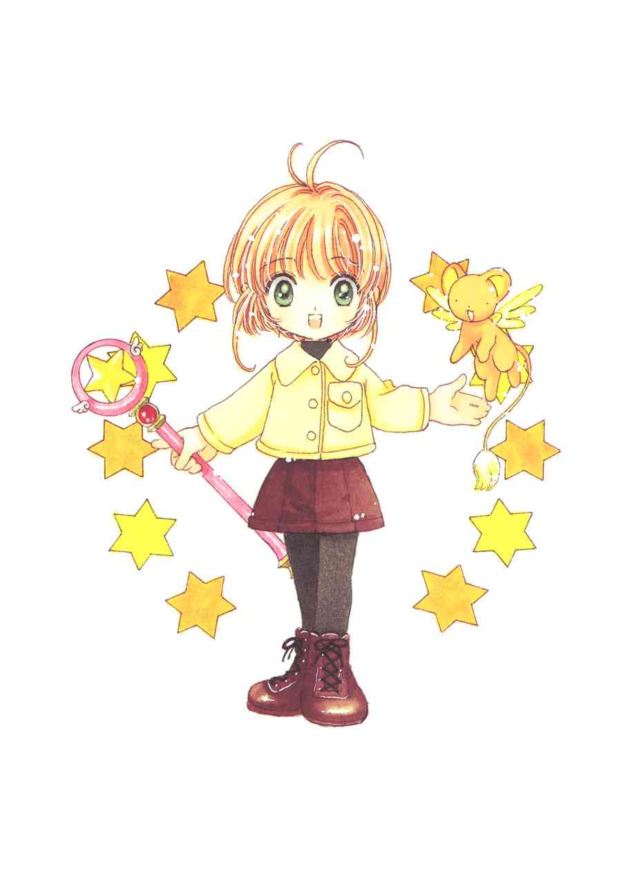 魔卡少女樱原画集原画集03旧图