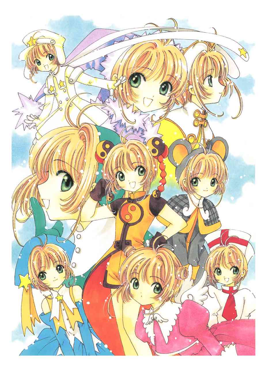 魔卡少女樱原画集原画集03旧图