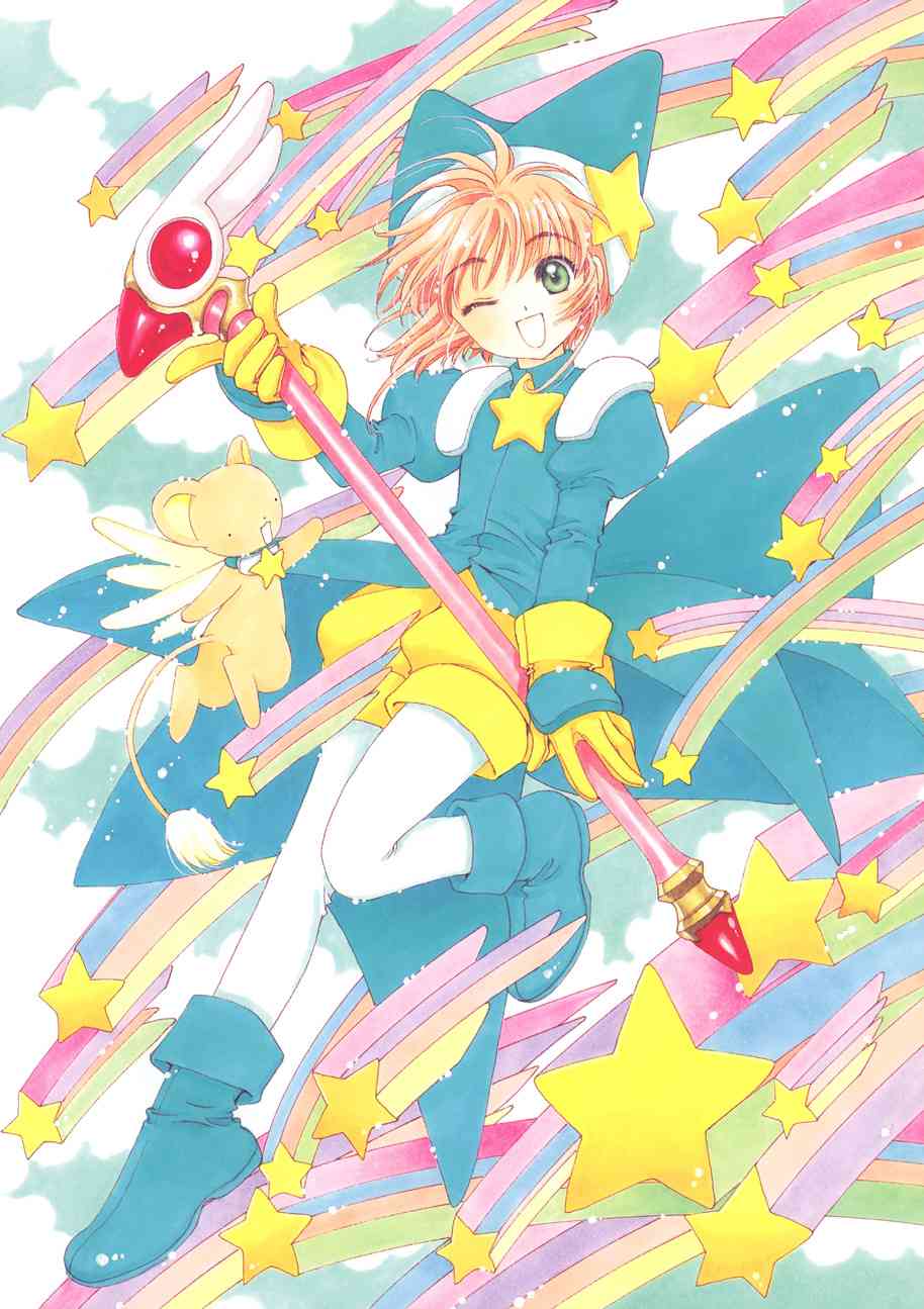 魔卡少女樱原画集原画集03旧图