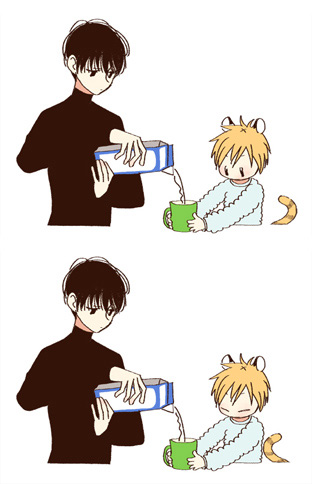 明明都是男人，虎人小孩却还步步紧逼14话图