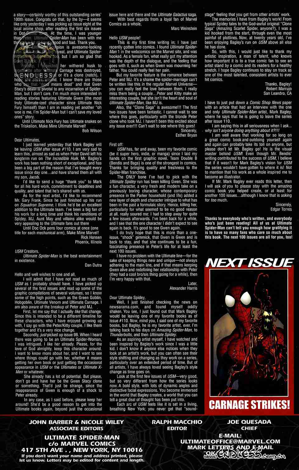 终极蜘蛛侠第100话图