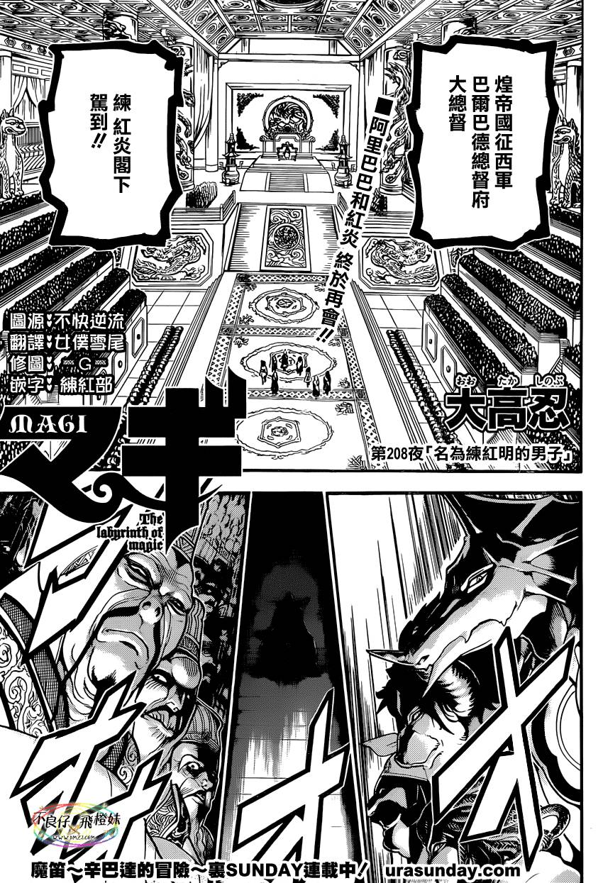 魔笛MAGI第208话图