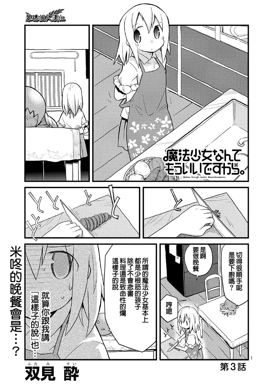 魔法少女什么的已经够了啦。第3话图