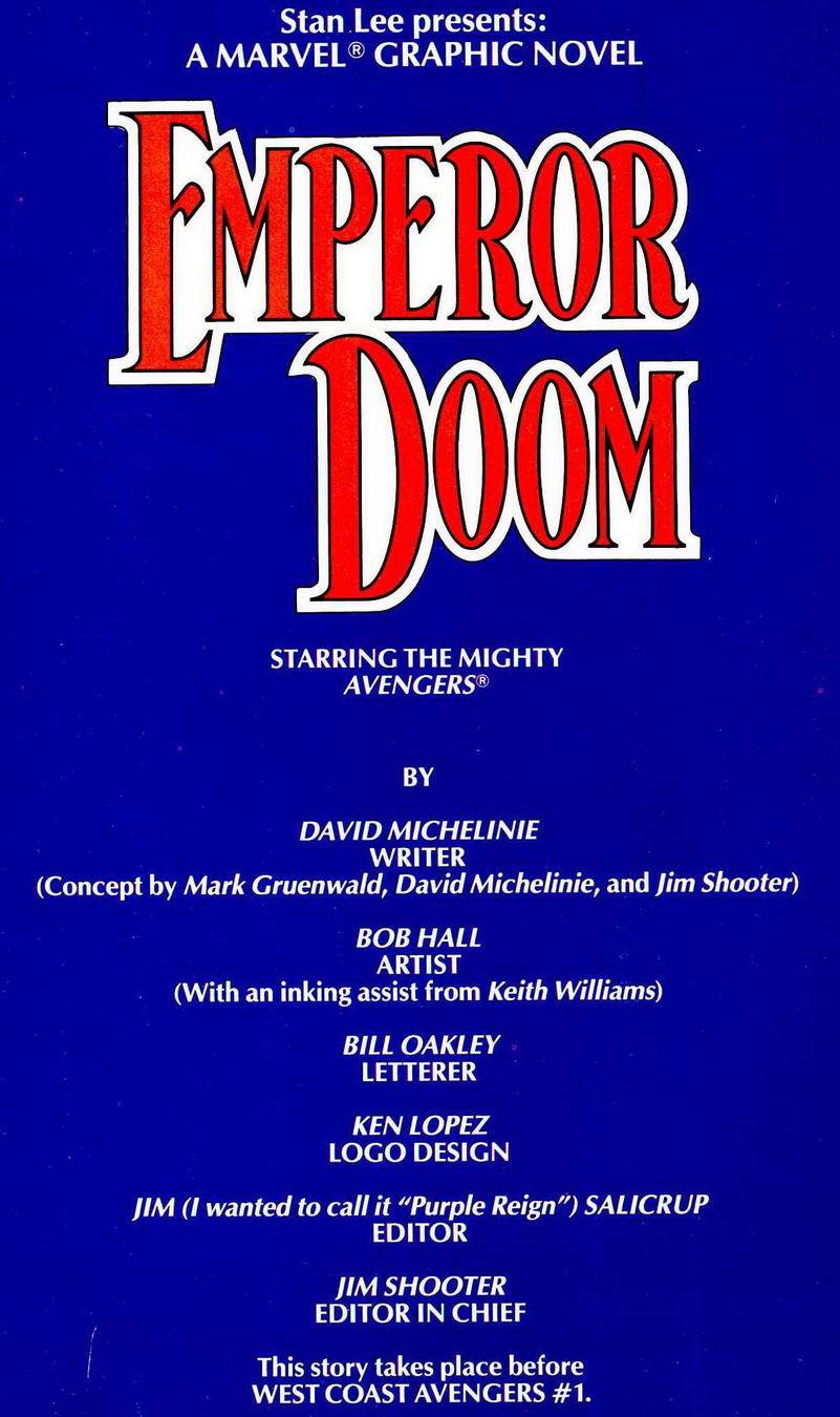 末日大帝 以及复仇者联盟全1卷图