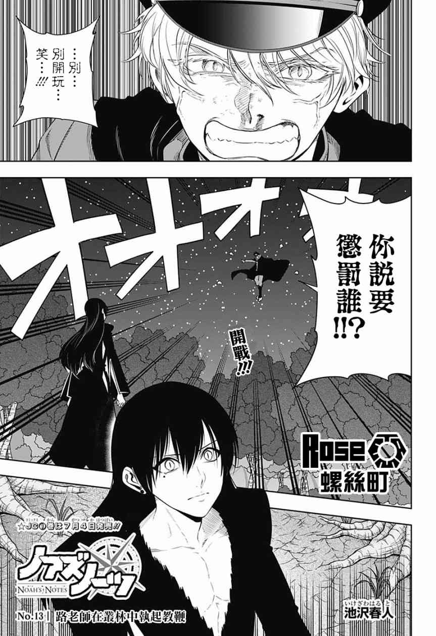 NOAH’S NOTES13话图