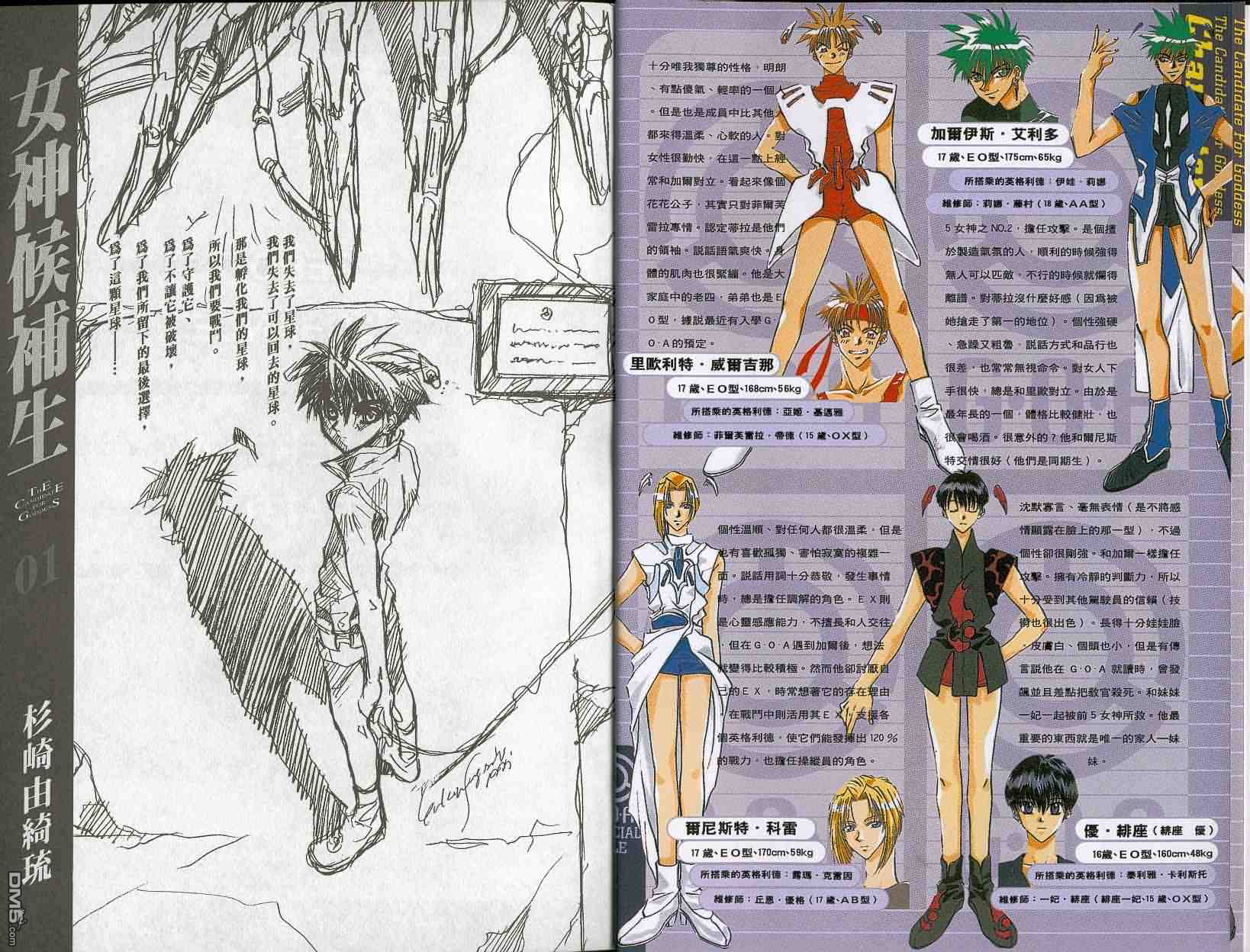 女神候补生第1卷图