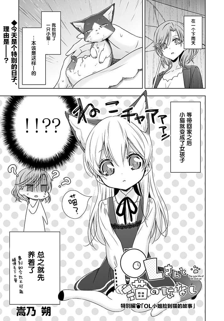 OL小姐与猫的故事番外篇图