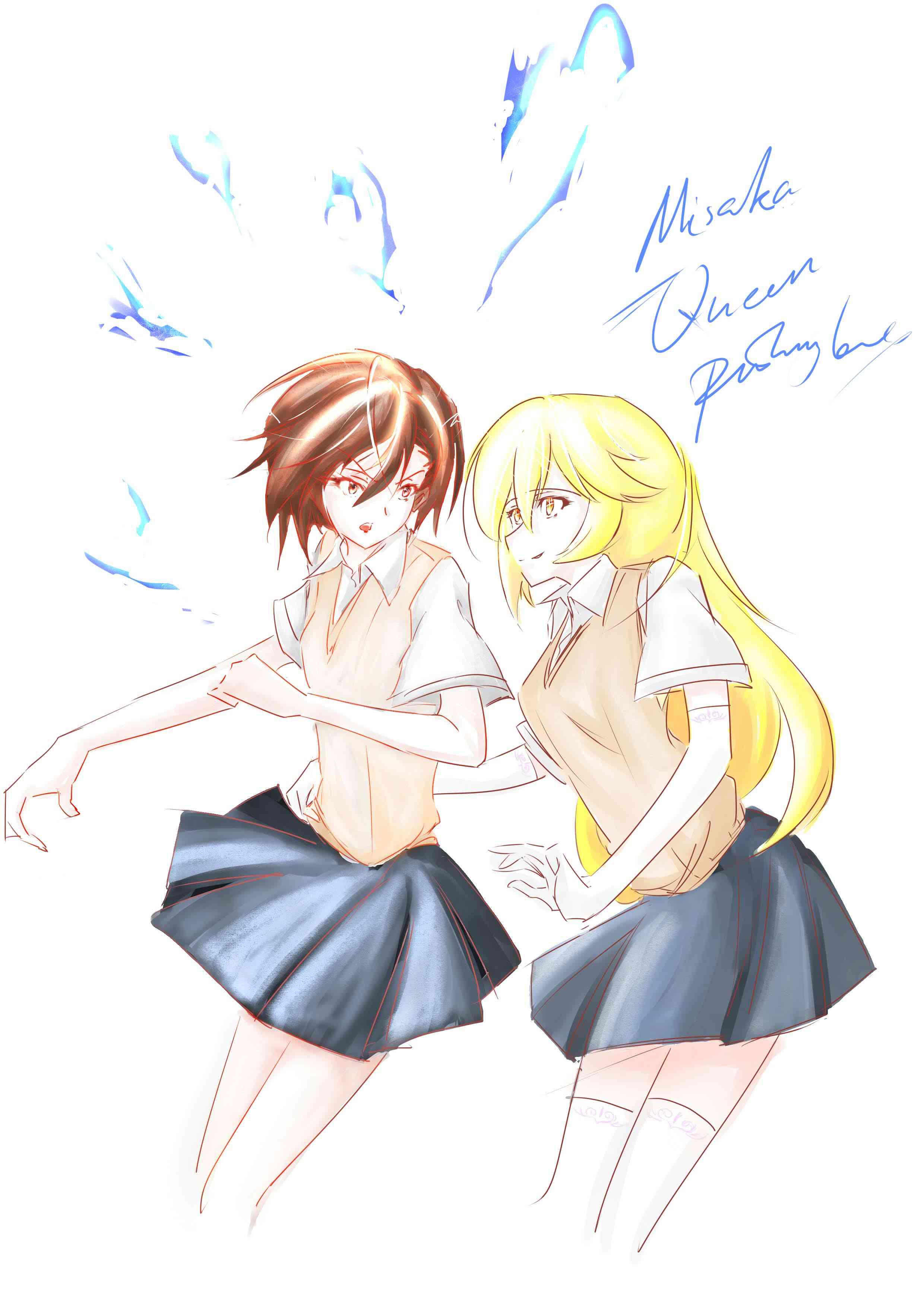 炮姐x女王同人漫画 1话 第0页